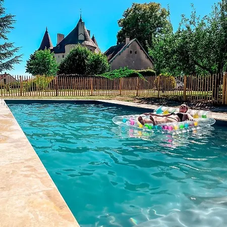 펜션 La Grange De Verseilles Saint-Étienne-de-Vicq